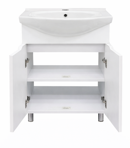 Mobilier de baie Palermo + lavoar Palermo white