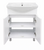 Mobilier de baie Palermo + lavoar Palermo white