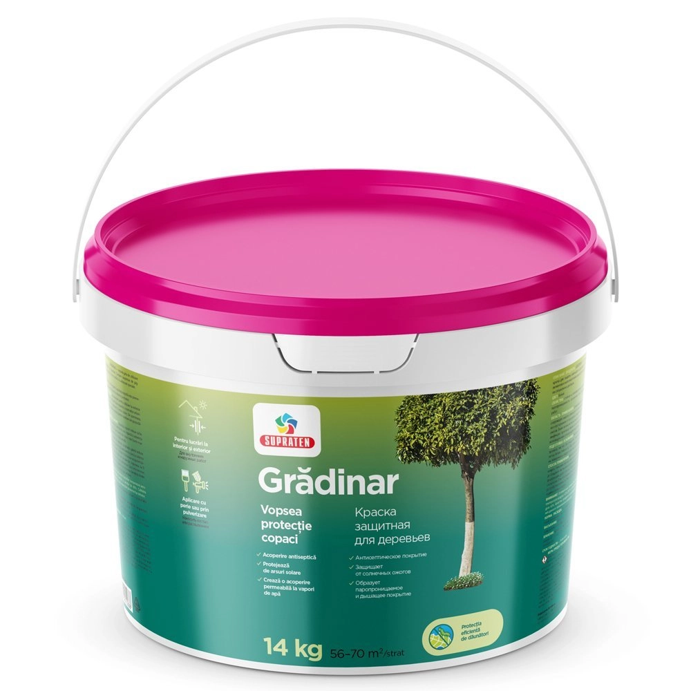 Vopsea antiseptică Supraten Grădinar 14kg 