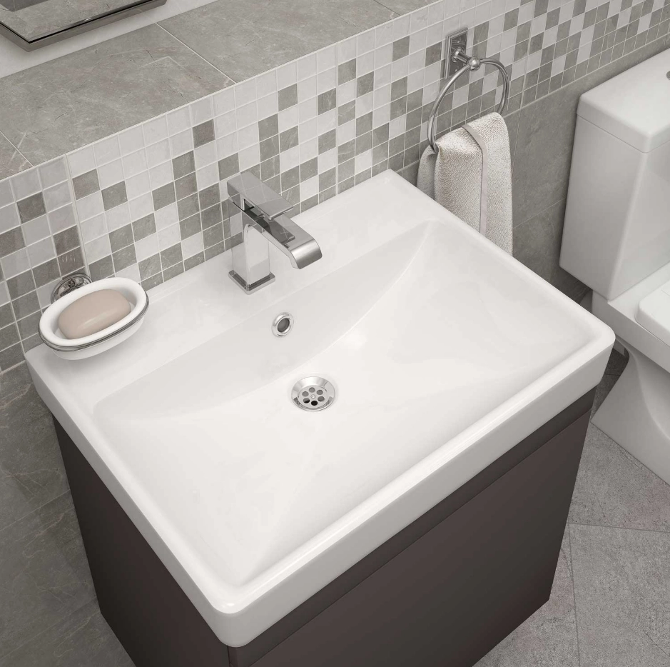 Lavoar Keramin Bergamo 60 alb 1c 