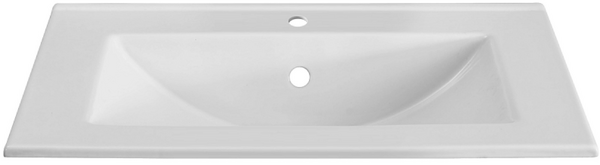 Lavoar Bergamo 60cm alb incorporat 1c Keramin