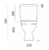 Vas WC Sanita Standart  