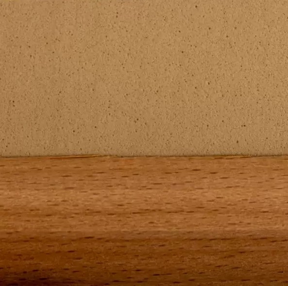 Spatulă de cauciuc, cu mâner de lemn Profmet 150mm 231090