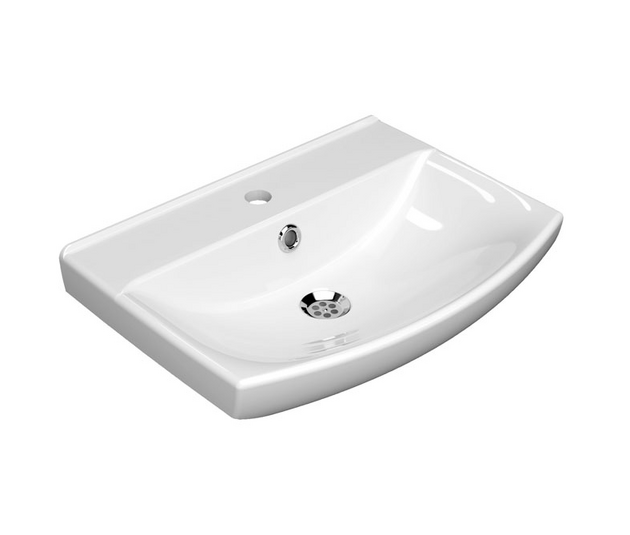 Раковина Keramin Clermont 55 белая 1c
