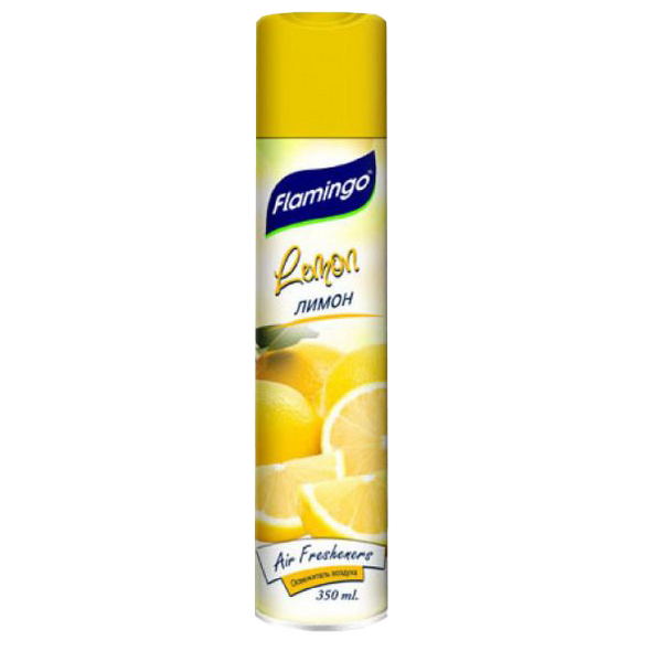 Освежитель воздуха Flamingo 350ml лимон