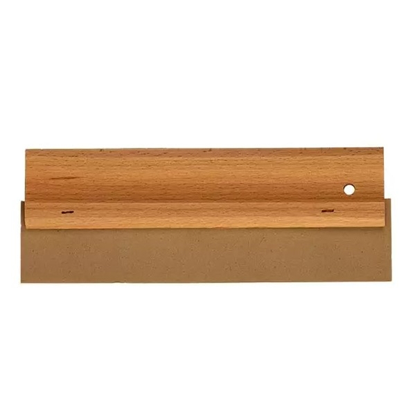 Spatulă de cauciuc, cu mâner de lemn Profmet 200mm 231091