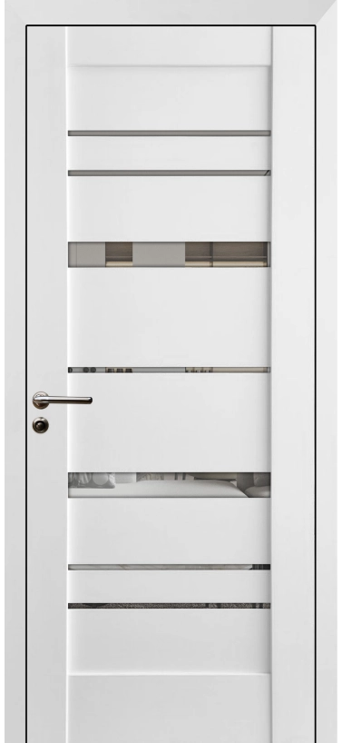 Межкомнатная дверь Rino 02 700*2000*40 Матовый белый
