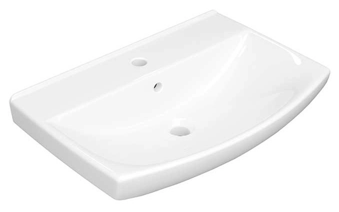 Раковина Keramin Clermont 60 белая 1c 