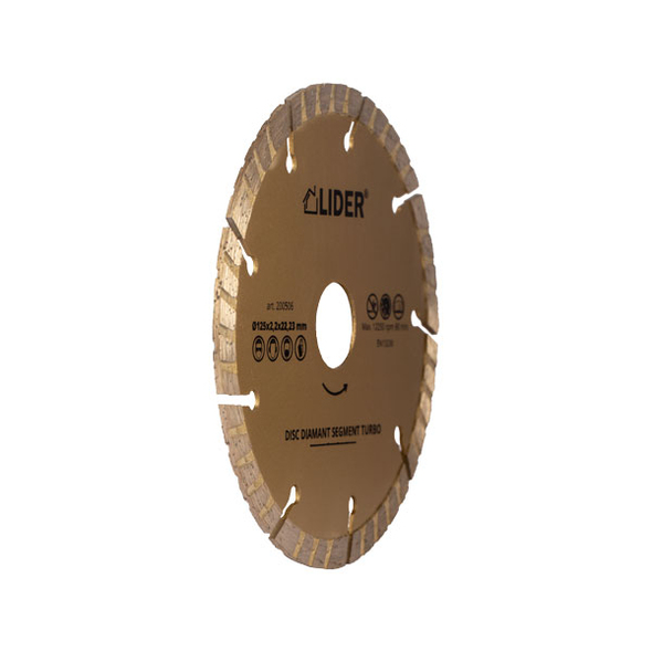 Disc pentru beton Lider segment turbo 125mm (200506)