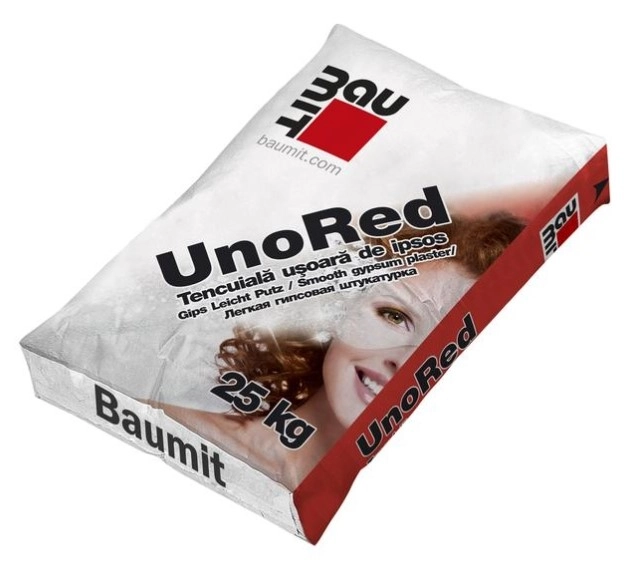 Tencuială de ipsos  Baumit Uno Red 25kg 