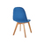 Scaun WALTZ C401 C-401AL Albastru