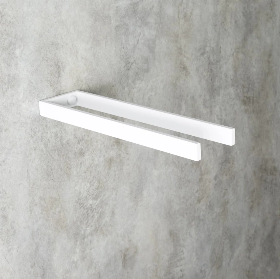 Suport pentru prosoape Daske Duet DT/TR-1604W alb