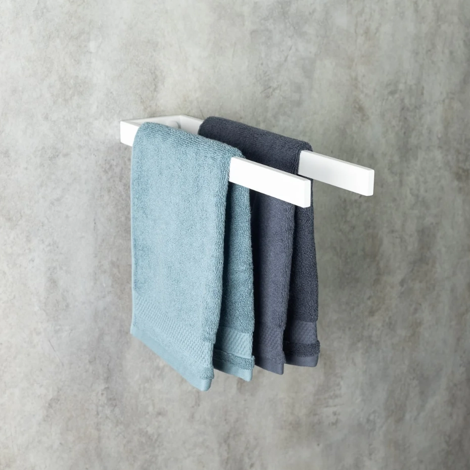 Вешалка для полотенец Daske Duet DT/TR-1604W белый
