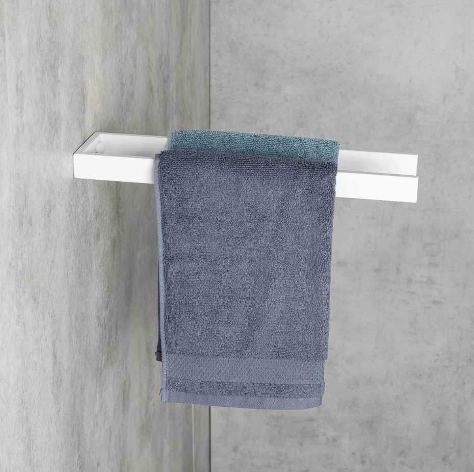 Suport pentru prosoape Daske Duet DT/TR-1604W alb