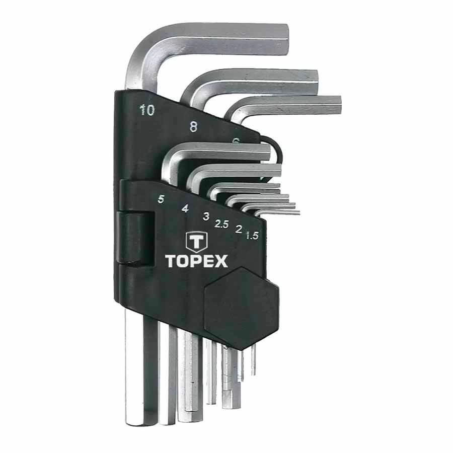Набор шестигранников Topex 1,5-10mm 35D955 812