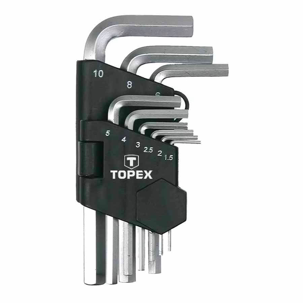 Set chei hexagonale Topex 1,5-10mm 35D955 812