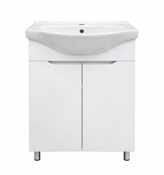 Mobilier de baie Clermont + lavoar Clermont 55 white