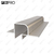 Profil tip ascuns din aluminiu F2.D2040L16 3m