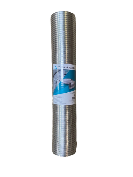 Воздуховод алюминиевый Aluvent Mistral pro 120BA d120 3m 12BA AL