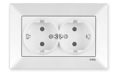Priză dublă Viko Meridian 970056 16А