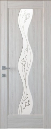 Дверное полотно Волна 2000*800*40 мм V8s-P1 