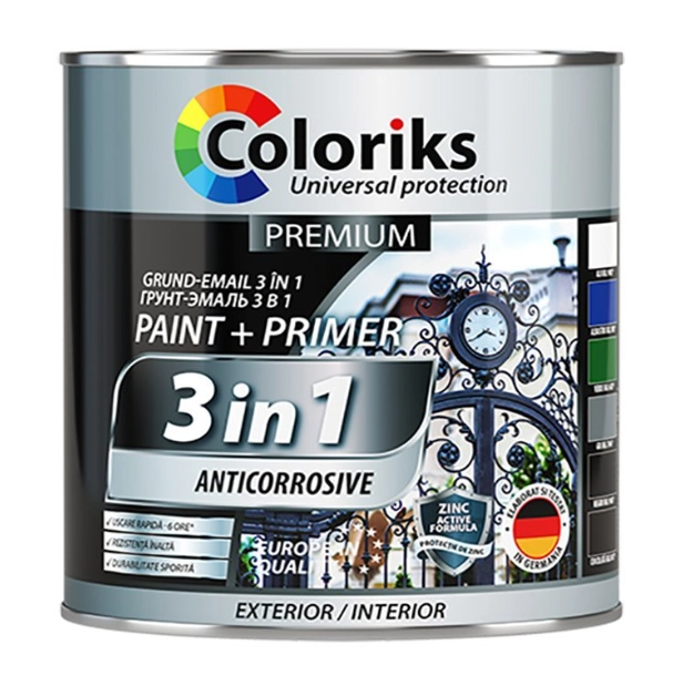 Grund-Email Premium Coloriks 3in1 2.7l vișiniu 3005