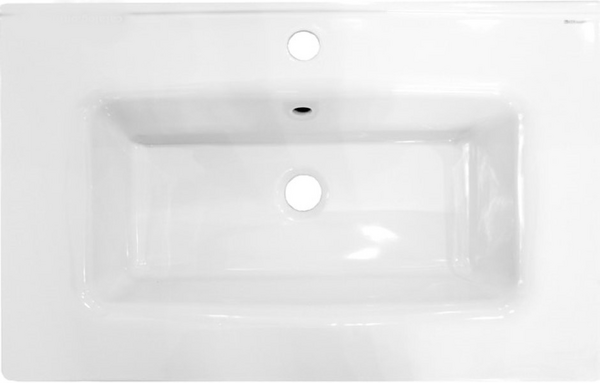 Lavoar Geneva 70cm alb incorporat 2c Keramin