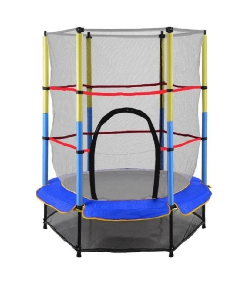 Батут 4PLAY Jump 140см Yellow/Blue 