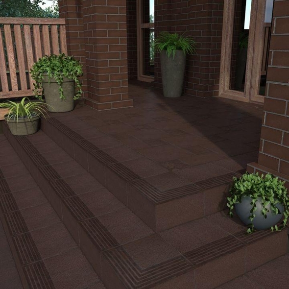 Klinker Kair 298*298 4У scară