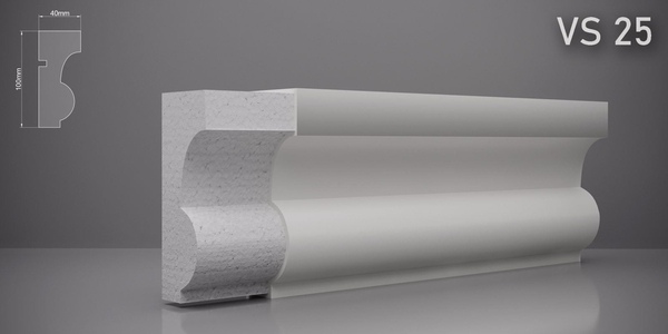 Ancadrament VS25 100x40mm