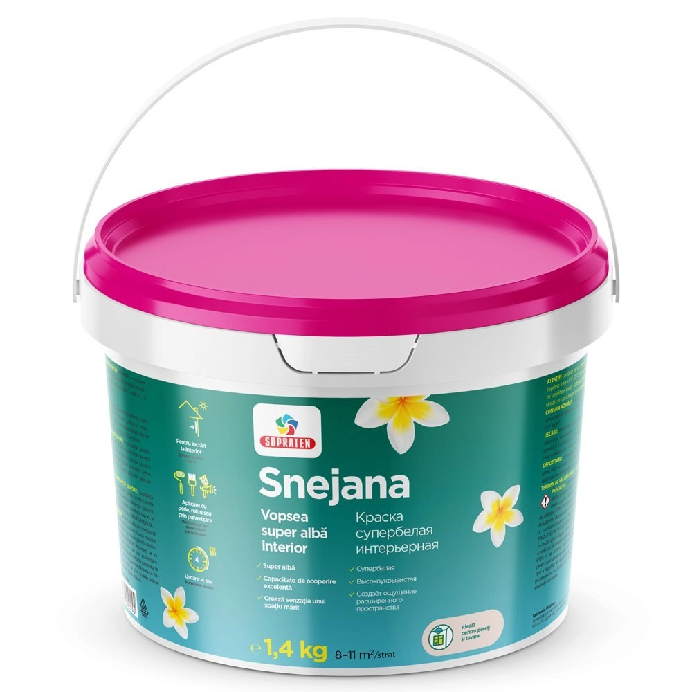 Vopsea Supraten Snejana 1.4kg