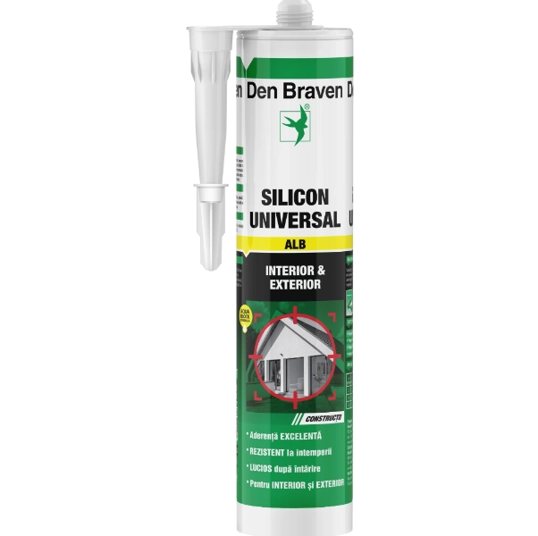 Silicon 1001 U DenBraven Diy 280ml alb