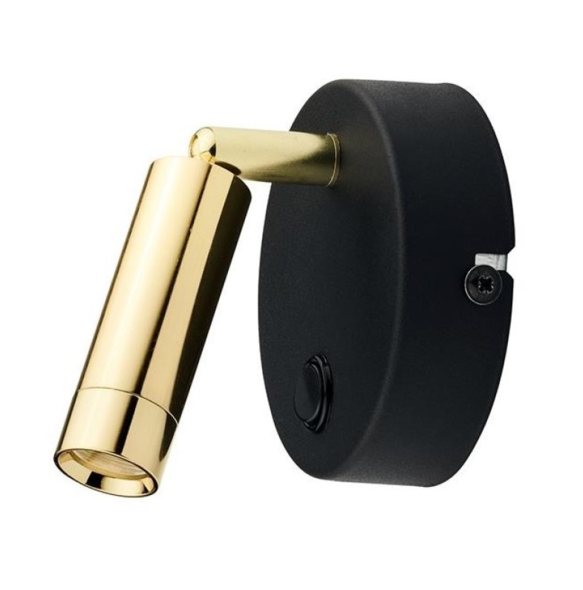 Бра Tk Lighting1303 ENZO GOLD BLACK LED 3W