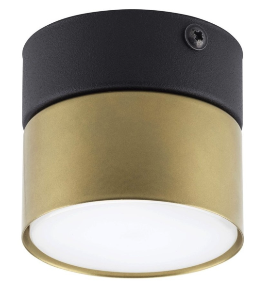 Corp de iluminat Tk Lighting Space Black Gold 1 GU 10 6140