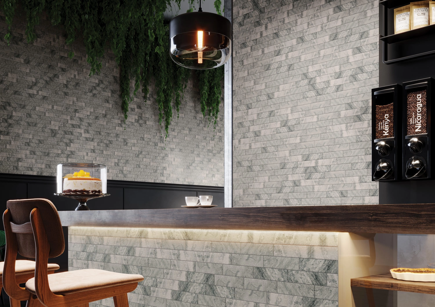 Klinker Paradyz Mattone Pietra 24.5x6.6 grafit ele