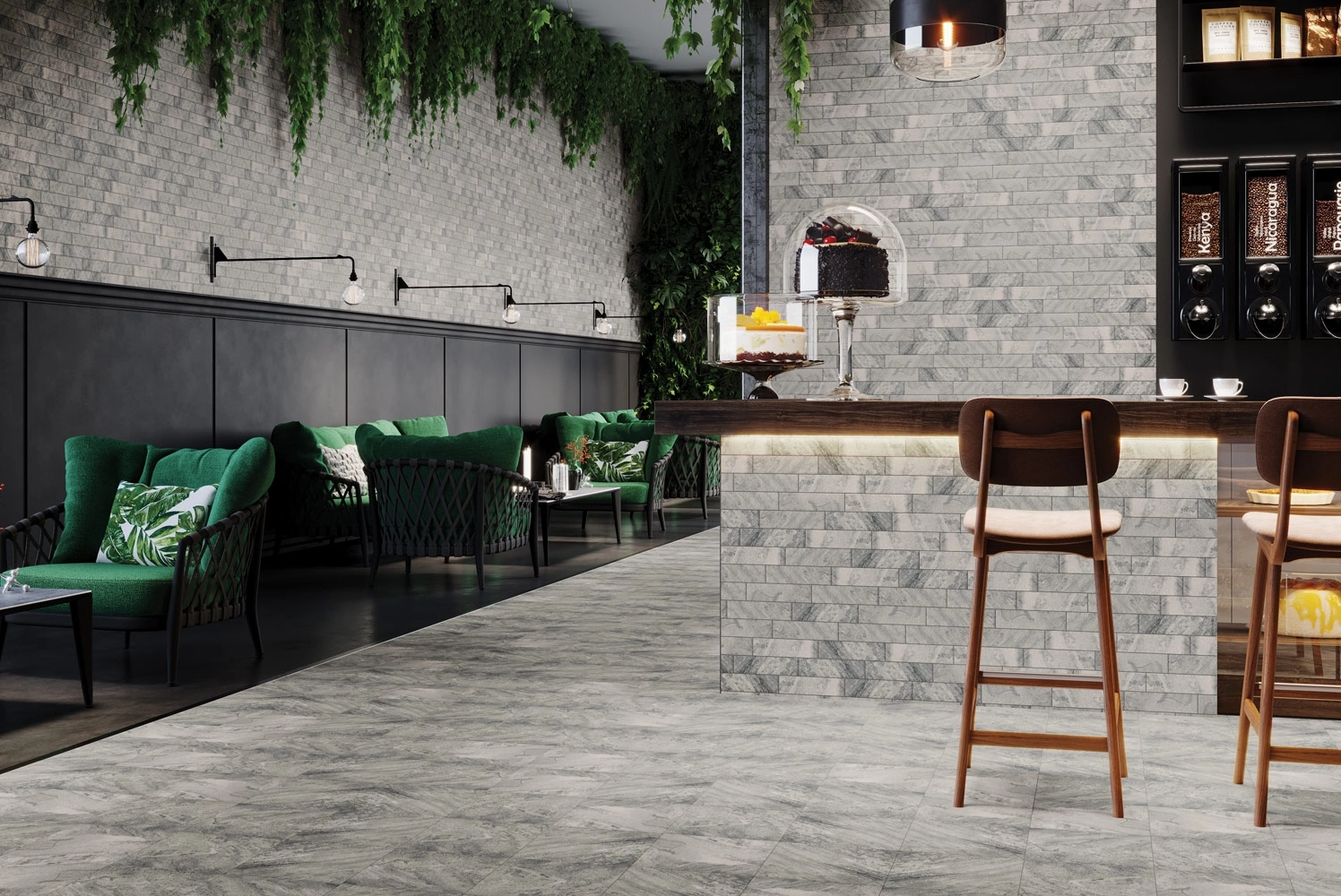 Klinker Paradyz Mattone Pietra 24.5x6.6 grafit ele