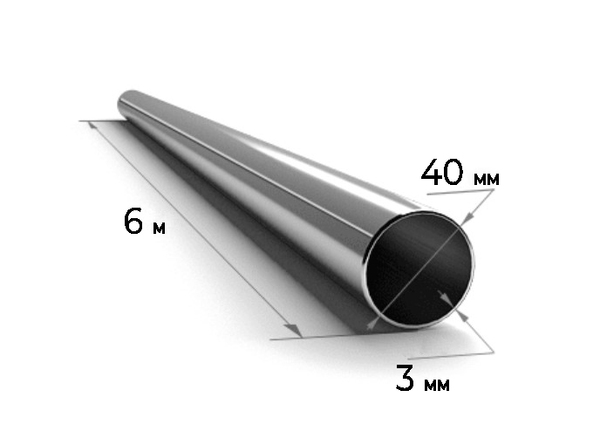 Țeavă DU 40*3