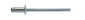Заклепки Topex 4,8x8mm