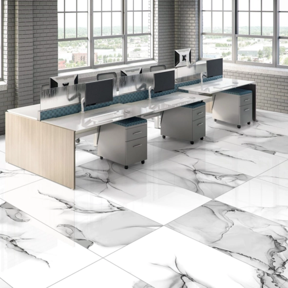 Плитка Alient Kasmir 80x160 Black glossy