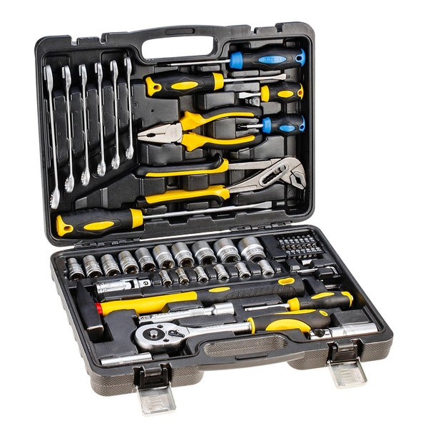 Set unelte 56buc chei plate-inelare 51794
