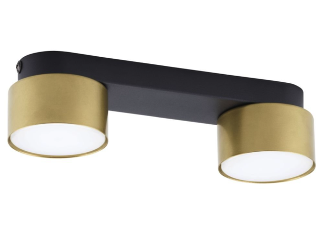 Plafonieră Tk Lighting Space Black Gold Suftowa 2 PL 6141