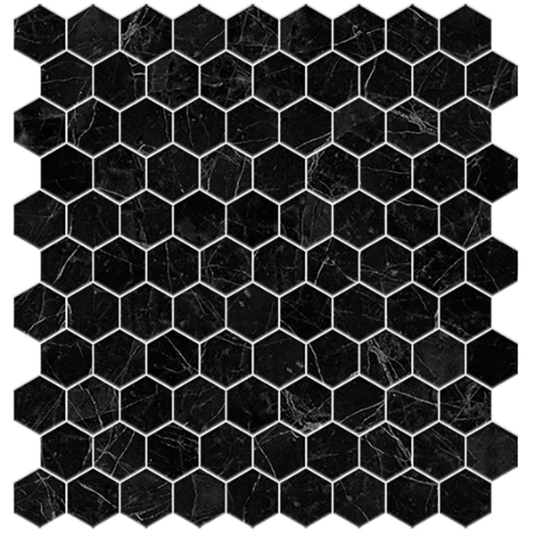 Mozaica Supreme 29.5*29.5 marquina hex