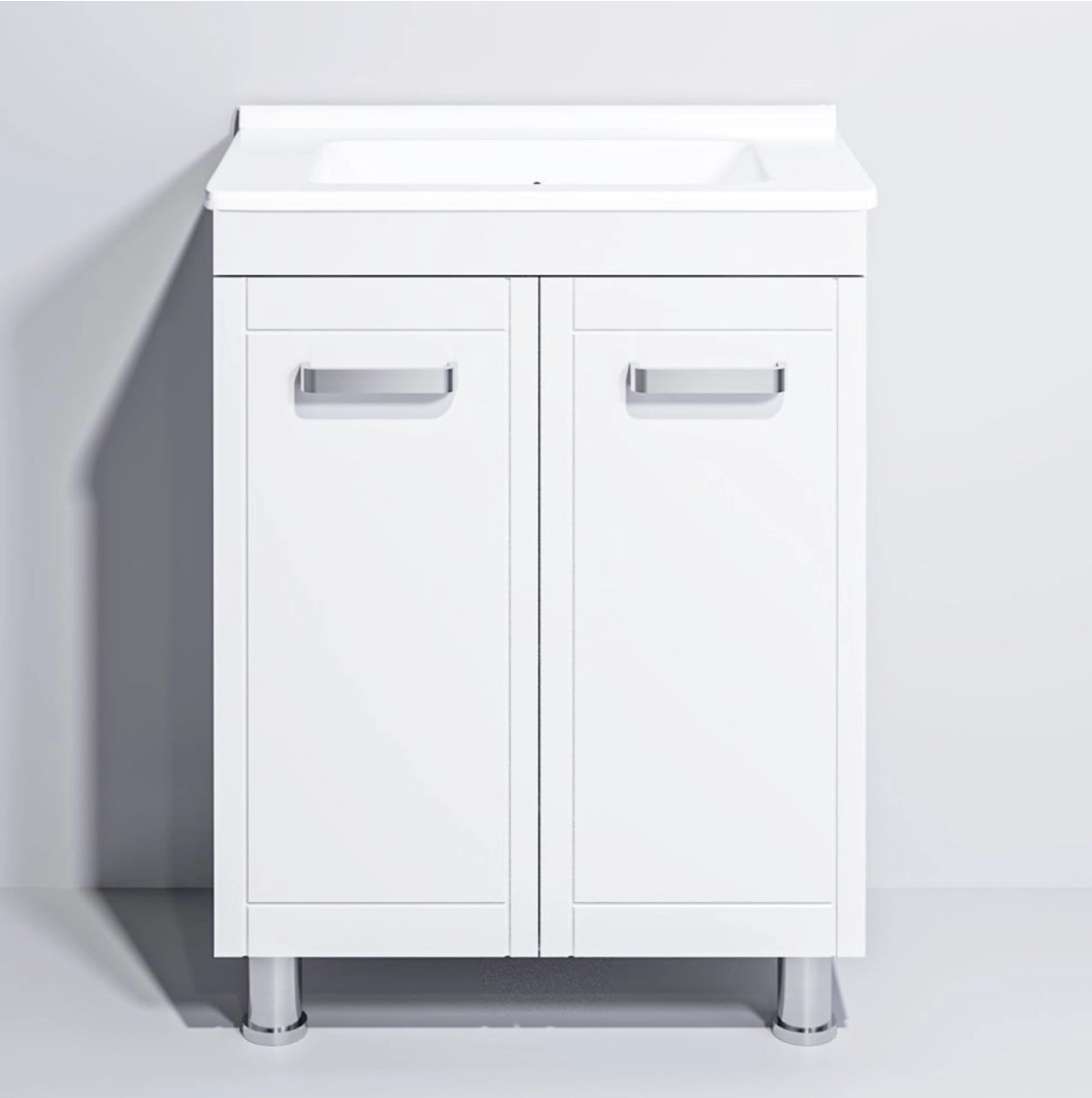 Шкаф под умывальник Normandia 55 ( Etna 1055) white 1511951 