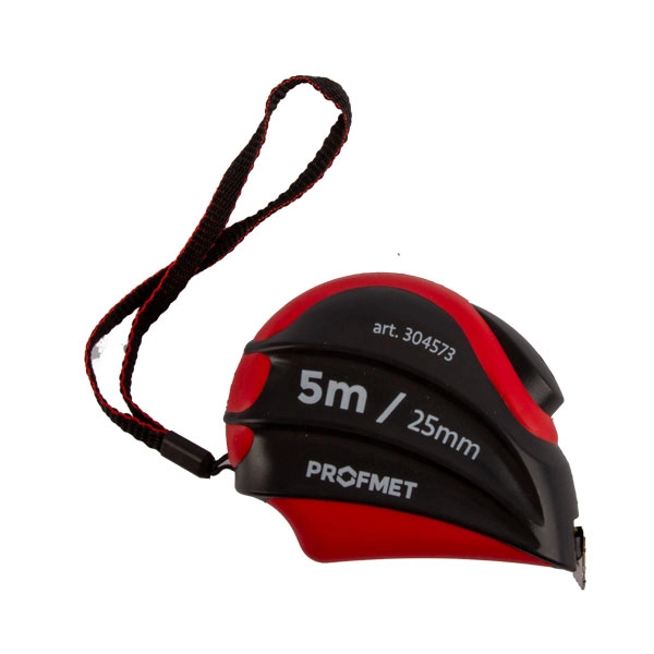 Ruletă cu autoblocare și acoperire din nailon Profmet 7.5m *25mm 304575 