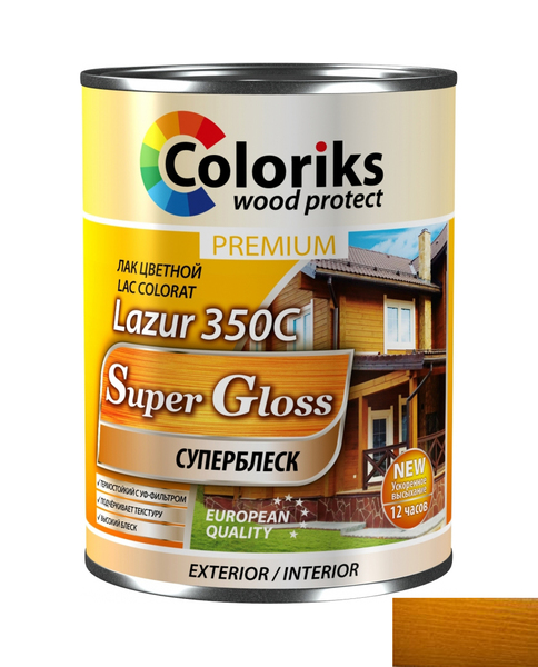 Лак Coloriks 0.75л 120 Светлый дуб