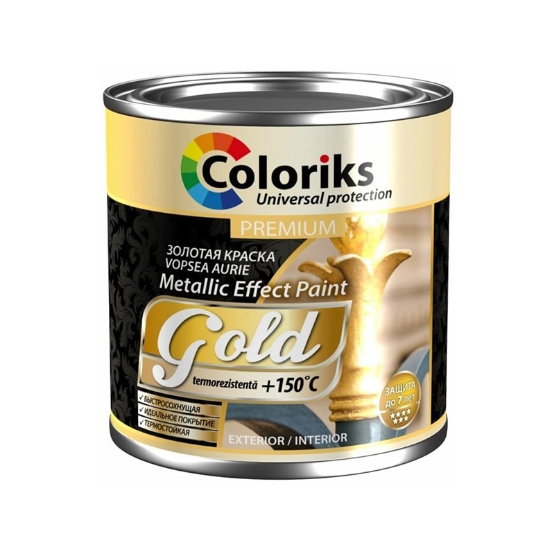 Vopsea Coloriks 0.25l auriu