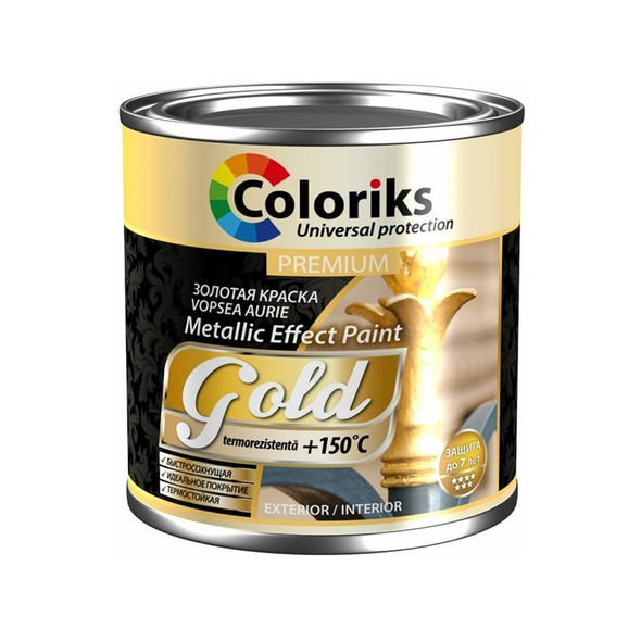 Краска Золото Coloriks 0.25л