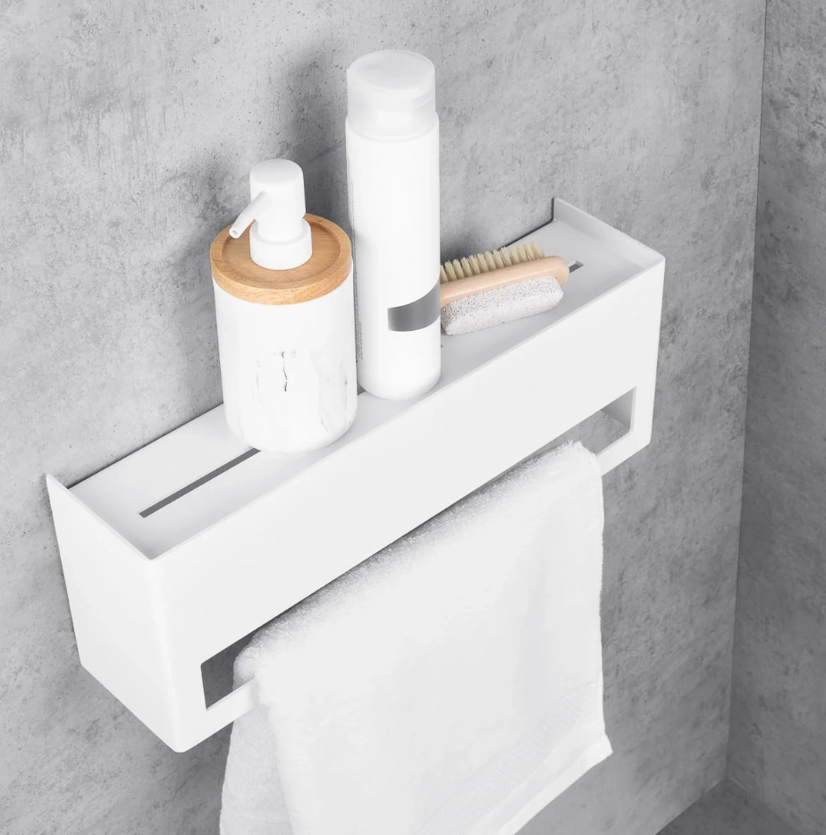 Suport cu raft Daske  Keyka ADH TR/K-1055W-A alb