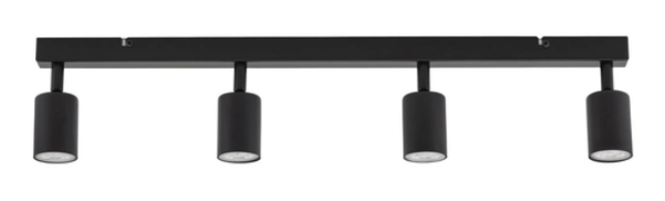 Люстра TK Lighting Top black 4 GU10 6177