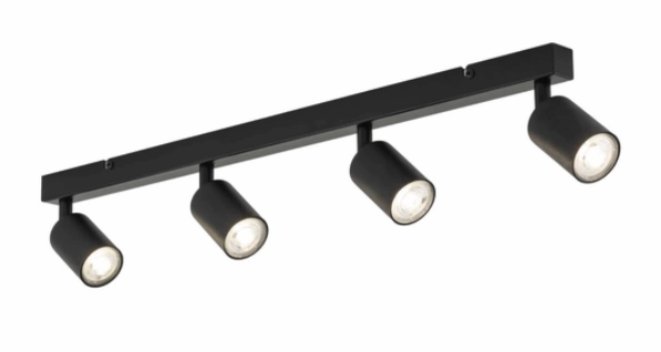 Люстра TK Lighting Top black 4 GU10 6177